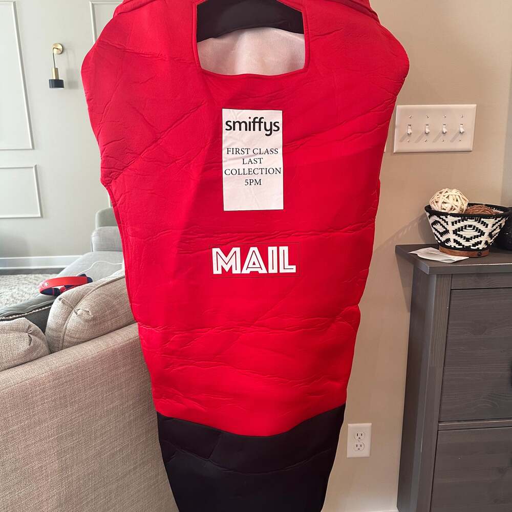 Smiffys Post Box Costume : : Toys & Games